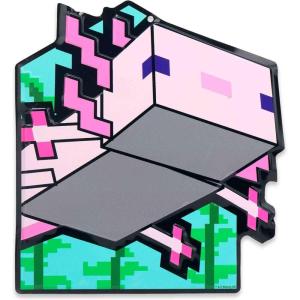 imageMinecraft Steve Embossed Metal Sign  Iconic Steve Diamond Sword Wall Decor for Bedroom or Game RoomPink