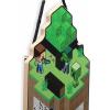 imageMinecraft Survival Mode Hanging Canvas Banner  Fun Minecraft Wall Decor for Bedroom or Game RoomGreenBrown