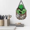 imageMinecraft Survival Mode Hanging Canvas Banner  Fun Minecraft Wall Decor for Bedroom or Game RoomGreenBrown