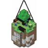imageMinecraft Survival Mode Hanging Canvas Banner  Fun Minecraft Wall Decor for Bedroom or Game RoomGreenBrown