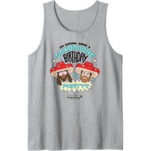 imageA Minecraft Movie Someone Order A Saxophone Birthday Party Tank TopHeather Grey