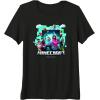 imageA Minecraft Movie Adventure Gang Main Characters Group Shot Premium Triblend TShirtBlack