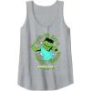 imageA Minecraft Movie Gang We Got A Zombie Problem Cartoon Style Tank TopHeather Grey