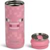imageIgloo MineCraft Grass Block 16 oz Stainless Steel Hydration Can Insulated Water Bottle Reusable Travel Mug16 Oz Pig