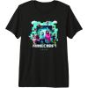 imageA Minecraft Movie Adventure Gang Main Characters Group Shot Premium Triblend TShirtBlack