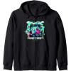 imageA Minecraft Movie Adventure Gang Main Characters Group Shot Zip HoodieBlack