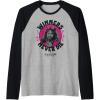 imageA Minecraft Movie Take Out The Trash  Winners Never Die Raglan Baseball TeeBlackAthletic Heather