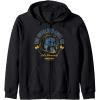 imageA Minecraft Movie The Overlord Lives On Steve Head Portrait Zip HoodieBlack