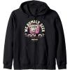 imageA Minecraft Movie We Humbly Seek Gold Funny Pink Sheep Zip HoodieBlack