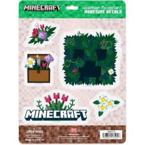 imageMinecraft Halloween Adhesive Vinyl Decals  Fun Set of Minecraft Stickers for Car Laptop or Water BottleGreenBeige