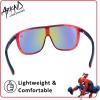 imageARKAID Kids Sports Wraps for Tweens  Sonic Minecraft and SpiderMan Boys Sunglasses  UV 400  One Size Fits MostSpiderman Sports Wrap