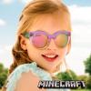 imageARKAID Minecraft Girls Sunglasses  Pink Cat Eye Arkaid Shades  UV400  One Size Fits Most Kids