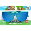 imageARKAID Official Minecraft Boys Sunglasses  UV400  One Size Fits Most KidsBuilder Blue