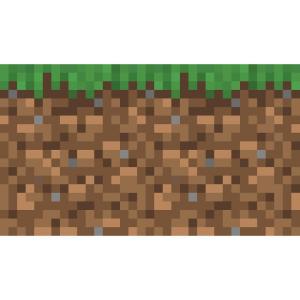 imageRoomMates Minecraft Blocks Peel and Stick Wallpaper Mural Green RMK12365M